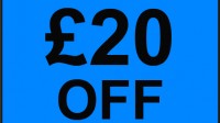 £20 New Customer Discount!