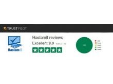 Five star rating on Trustpilot